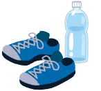 ウエア / 室内シューズ　水分補給用のお飲み物